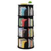 SpaceAid 4 Tier Rotating Bookshelf Tower, Spinning Bookcase Lazy Susan,