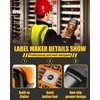 VolenGo Label Maker Machine with-Tape, Heat Shrink Label Maker Waterproof-Labels,