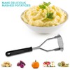 Potato Masher Stainless Steel Potato Ricer with Soft Grip Non-Slip