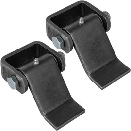 2 Pack Trailer Hinges Heavy Duty, Weld On Trailer Hinges with Grease Fitting for Dump Trailers, Utility Gates & Trailer Doors, Strap Style