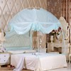 Dome Mosquito Net (180x200cm) (Blue) Bed Mosquito Net