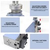 CNCTOPBAOS 210 Mini Lathe Milling Vertical Slide Tool Holder,Cast Iron