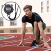 Digital Sports Stopwatch Handheld Shockproof Waterproof Stopwatch with LCD Display