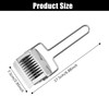 Premium Stainless Steel Noodle Cutter - Lattice Roller Pasta Maker