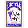 Bicycle Large Print Bridge Size Playing Cards - Easy-to-Read Deck