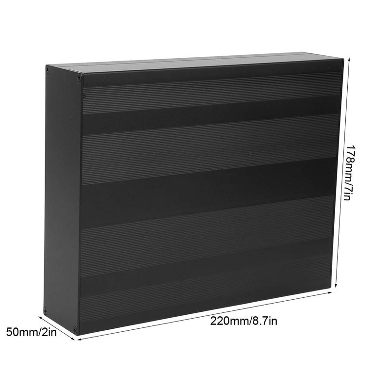 VOBOR Aluminium Project Box, Aluminium Housing Electronics 50 x 178