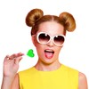 Fruidles Lollipops Mini Heart Shaped Flavored Delicious Lollipop, Individually Wrapped,