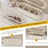 Soporte para Esponja de Maquillaje, 2 uds., con 4 Compartimentos