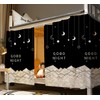 ITODA Bottom Bunk Bed Curtains Blackout Bed Drapes Single Bed