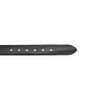 Vanzetti Leather Belt, Steel Grey