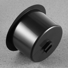 VALICLUD 2PCS Black Plastic Cup Holder Insert, Replacement for Recliner Sofa, Boat, Couch, Car, Truck, Game Table