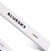 BLUESKY Nail File Square 100/180, Square Nail File, Double-Sided, Dual