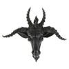 Nemesis Now C0848C4 Goat of Mendes Wall Plaque, Polyresin, Black,