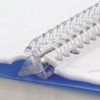 Lihit Lab N5010-1 Clear Book, Interchangeable A4, 30 Holes, 15