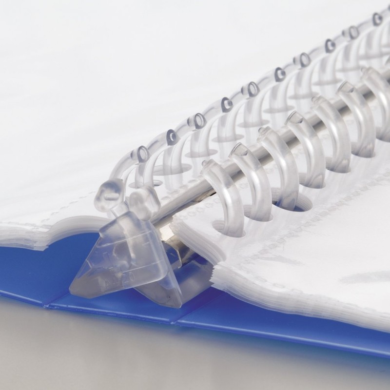 Lihit Lab N5010-1 Clear Book, Interchangeable A4, 30 Holes, 15