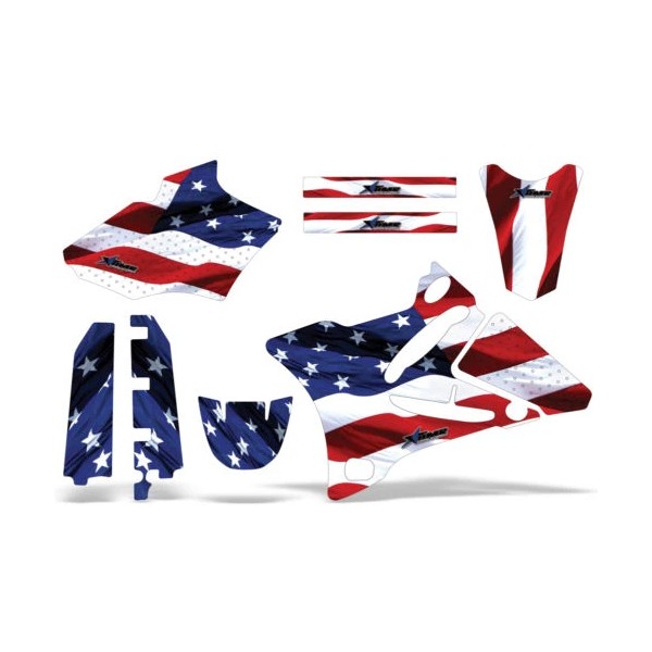 AMR Racing Dirt Bike Decal Graphics Kit MX Sticker Wrap