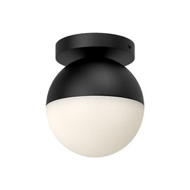 Monae - 1 Light Flush Mount-6.75 Inches Tall and 6 Inches Wide-Black Finish