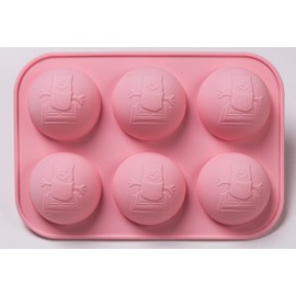 Mobi Hot Chocolate Cocoa Bombs Silicone Mold, S'Mores Man, for Making 3 "Bombs"