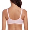 HACI Front Closure Bra for Women Unpadded Underwire Full Coverage