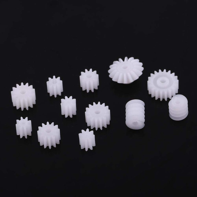26pcs Plastic Spindle Gears Sleeve Kit 2MM/2.3MM/3MM/3.17MM/4MM for DIY Cars