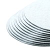 Culpitt Thick Round Turn Edge Cake Cards, Cake Boards, Silver