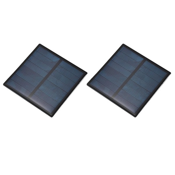 sourcing map 2PCS 4V 0.4W 0.1A Mini Solar Panels for