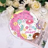 OXYLIPO 120Pcs Doughnuts Paper Napkins Doughnuts Colorful Disposable Lunch Dinner