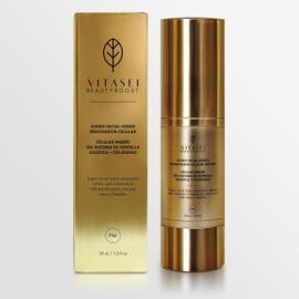 Vitasei Beauty Boost Serum Facial Noche, Células Madre y Colágeno, 30ml | Hidro Renovador Celular, Ayuda a Mejorar la Elasticidad y Firmeza de la Piel, Textura Ligera, Uso Nocturno Diario