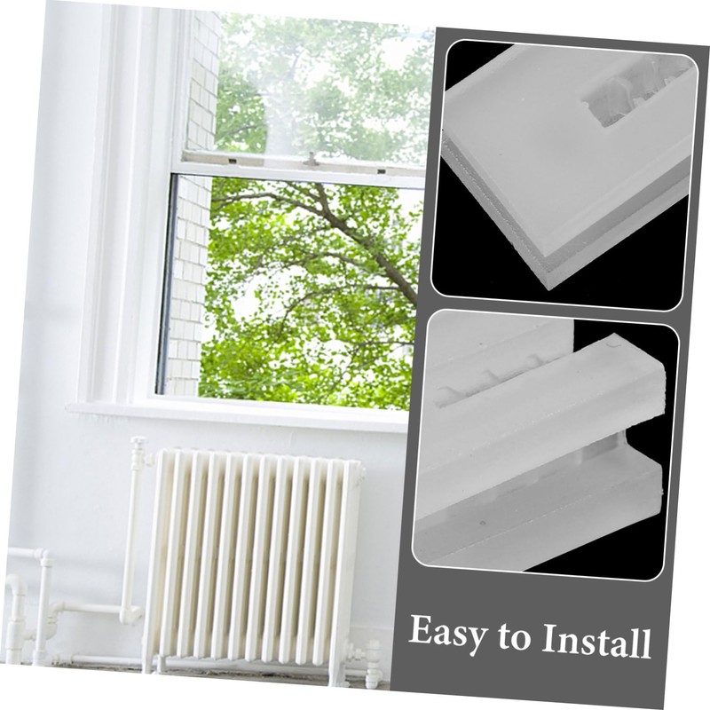 Kisangel 10pcs Radiator Bracket Protective Sleeve Durable Soft Cover for