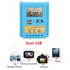 Solar Charge Controller 12V 24V Auto Identification 2 USB Port