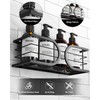 Adurei Shower Caddy No Drill Adhesive Wall Mounted SUS304 Stainless