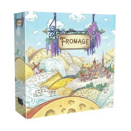 R2i Games Fromage Board Game - French Cheesemaking Strategy Game, Worker-Placement, Resource Management, Family Fun for Kids & Adults, Ages 14+, 1-4 Players, 30 Minute Playtime