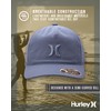 Hurley Men's Baseball Cap - Lightweight Moisture-Wicking Snap-Back Curved Bill