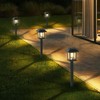 Greluna Solar Lights Outdoor,12 Pack 3000K Waterproof Auto On/Off Solar