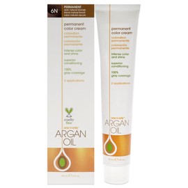 One n Only Argan Oil Permanent Color Cream - 6N Dark Natural Blonde Hair Color Unisex 3 oz