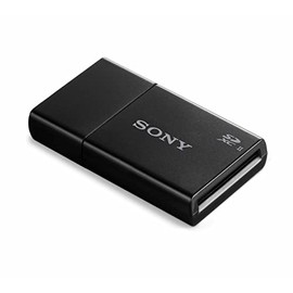 Sony MRW-S1 - Lector de Tarjetas de Memoria Uhs-II USB 3.0 de Alta Velocidad para Tarjetas SD, Color Negro, 2.25 x 1.25 x 0.4 Pulgadas