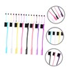 Baluue 24pcs Essential Makeup Tool Eyebrow Brush Comb Double-ended Smoothing