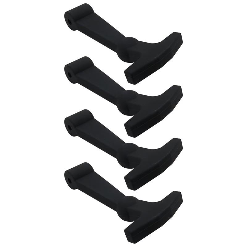 2024 Version 4 Pack Heavy Duty Replacement Black Cooler Latches