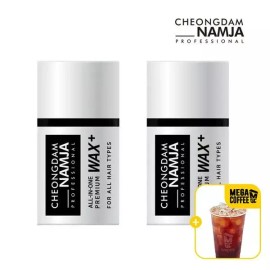 Cheongdam Man [신세계라이브쇼핑][구매시 메가커피 기프티콘 증정][청담남자] 올인원 프리미엄 왁스 포마드 미용실 헤... Sinsa Live Shopping, Mega Coffee Gifticon with Purchase, Cheongdam Man All-in-One Premium Wax Pomade for Barbershop Hair Styling