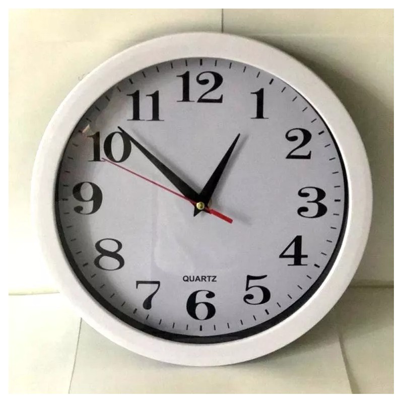 ArgenmexWatch Reloj De Pared Analógico Clasico Silencioso