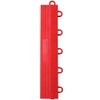 ISL Garage Tile, Solid Side Parts, Female Type, Red, Set