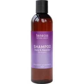 benecos Natural Basics Shampoo Shine & Repair Organic Argan Oil 250 ml Vegan Derm. Tested