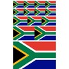 Daged South Africa sticker card, 14 pieces, car, motorcycle, biker