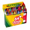 Crayola Crayons, Regular Size, 64 Count with Sharpener