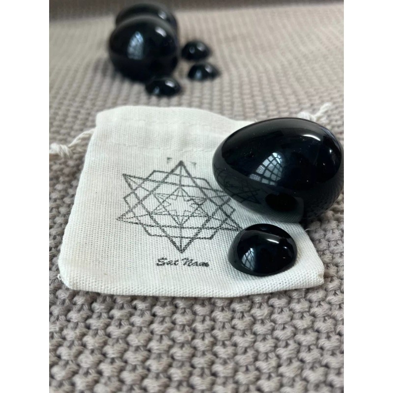 Satnam Set Ombliguera Y Huevo De Obsidiana Sanación Suelo Pelvico