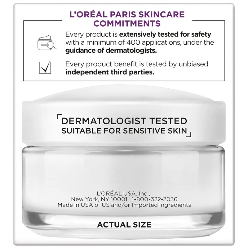 L'Oreal Paris Wrinkle Expert 55+ Calcium Non-greasy Anti-Aging Face Moisturizer