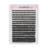 Individual Lashes 300 Pcs LAUBESS Lash Clusters Individual Eyelash Clusters