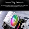 Thermalright Assassin X 120R Digital ARGB White CPU Cooler,Digital Screen