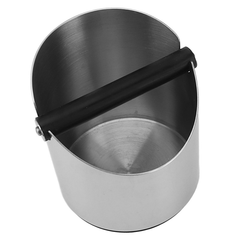 Coffee Knock Box Round Stainless Steel Coffee Machine Knock Box
