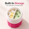 Pill Crusher and Cutter with Storage – 4-Layer Portable Pill